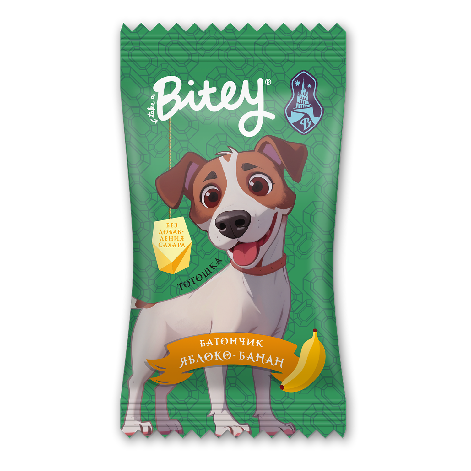 Батончик Take a Bitey фруктово-ягодный яблоко-банан 25гр с 2лет - фото 1