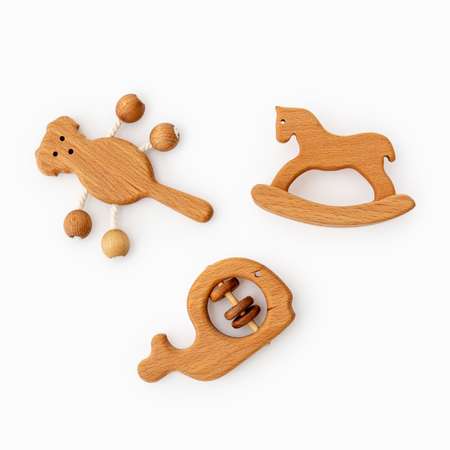 Игрушка Mag Wood погремушка Спи моя радость