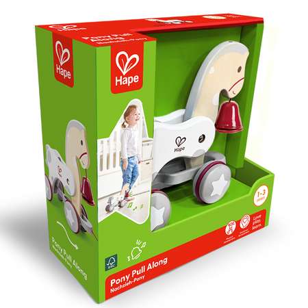 Игрушка Hape каталка Пони