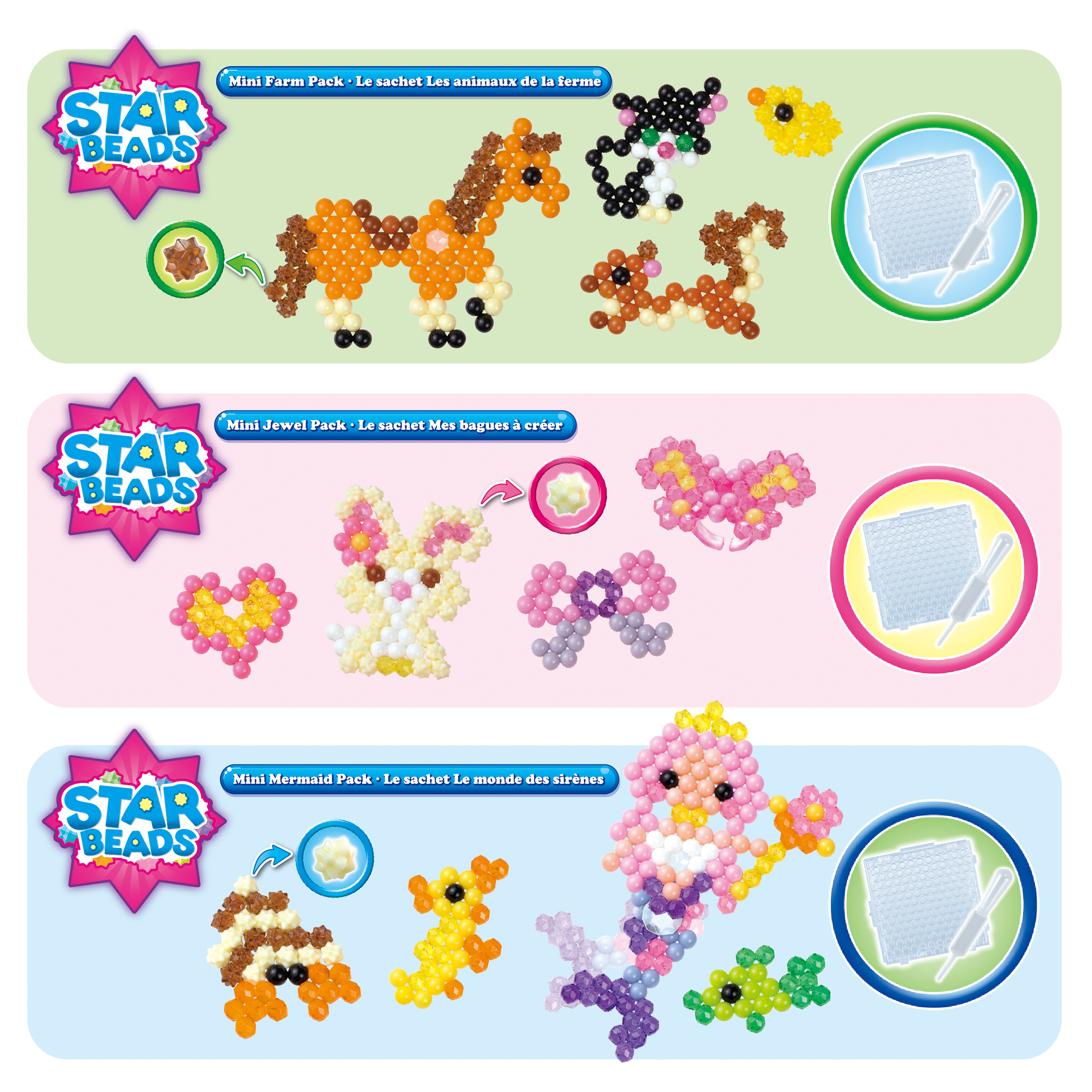 Аквамозаика Aquabeads Мини-студия в ассортименте - фото 6