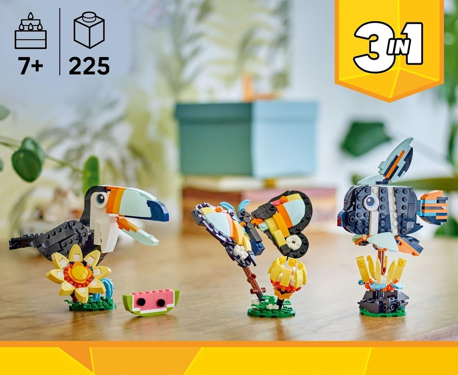 Конструктор LEGO Creator Tropical Toucan 225 дет. - фото 3