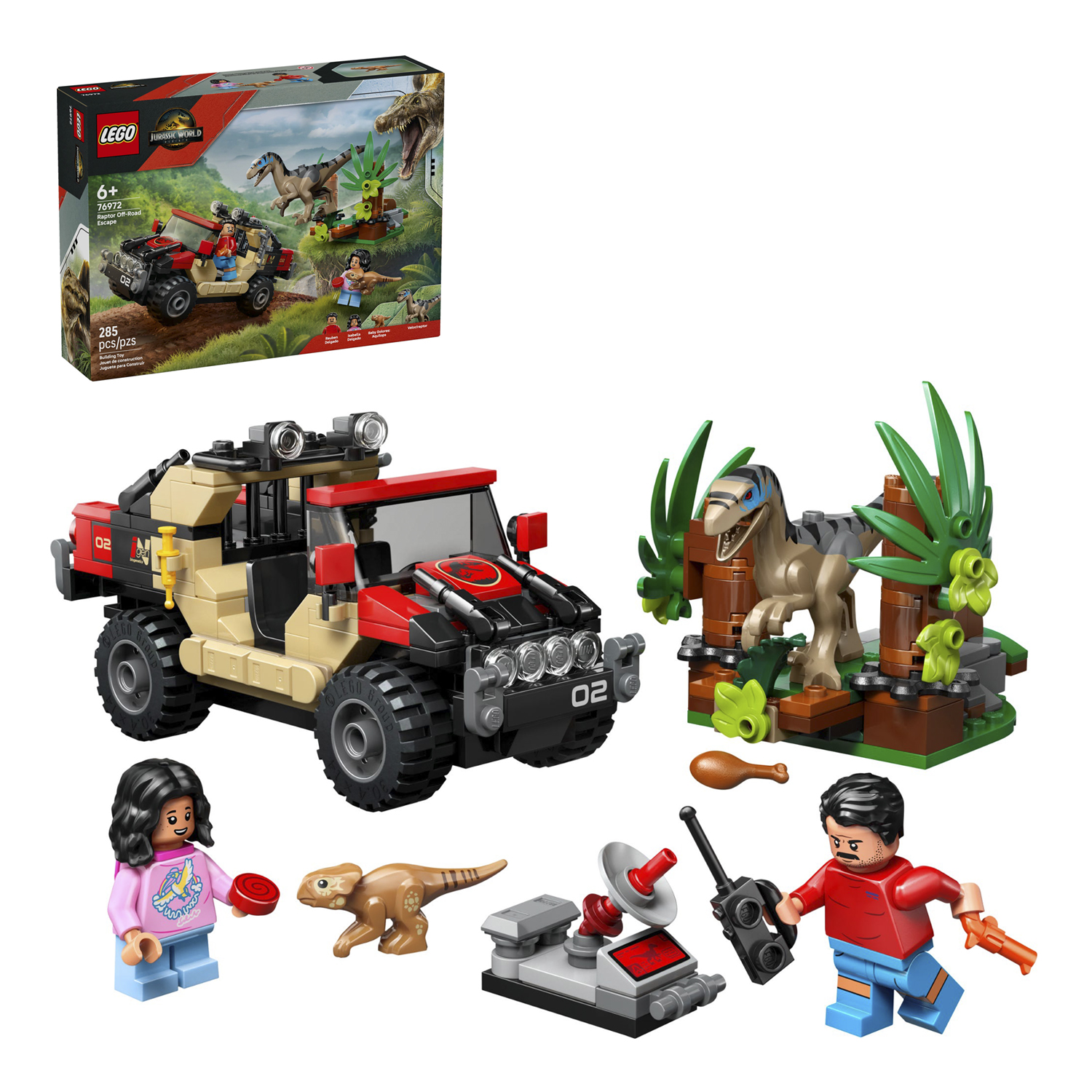 Конструктор LEGO Jurassic World 654 дет. - фото 1