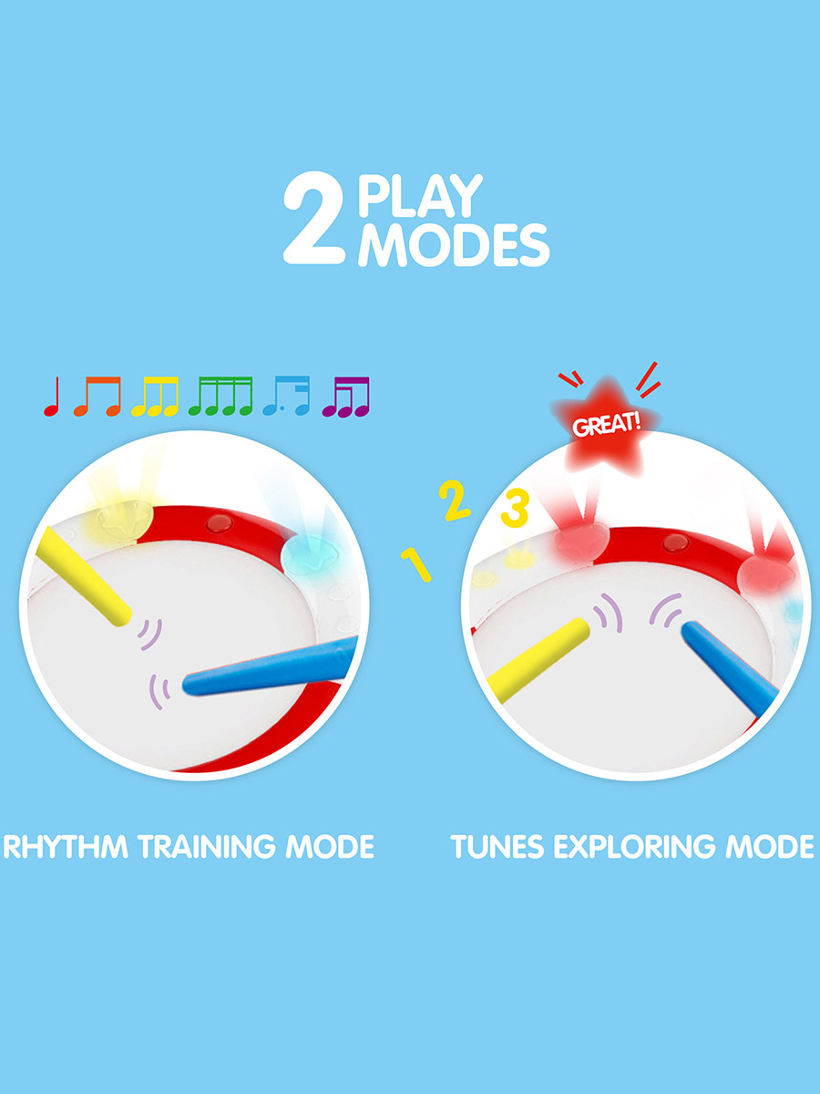 Игрушка музыкальная Hape барабаны - фото 11