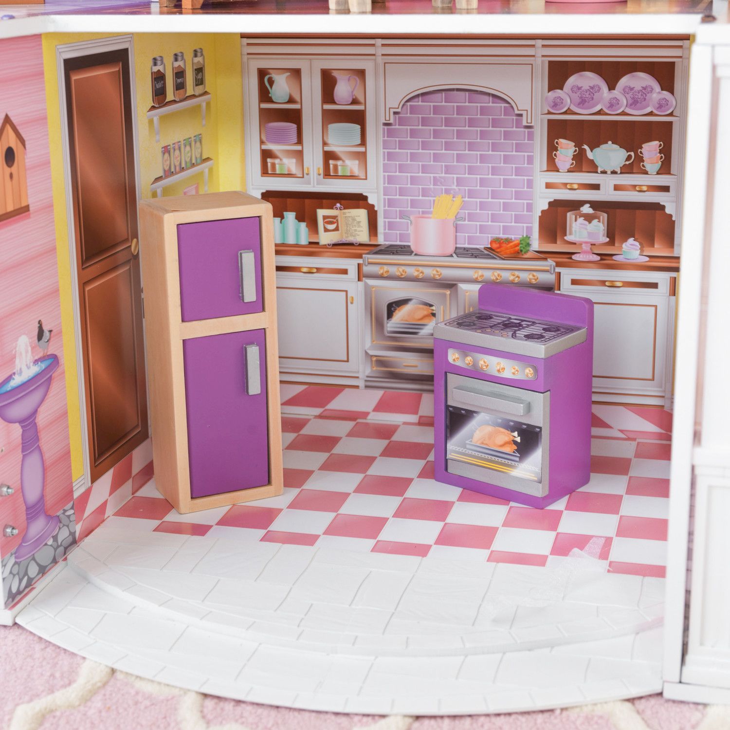 Домик для кукол KidKraft с мебелью 65242_KE - фото 13