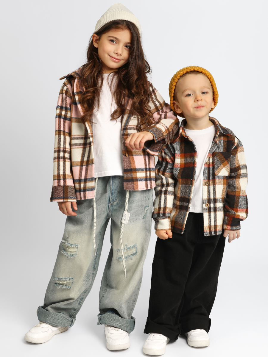 Рубашка Соль и Перец SP1510сине/коричневый - фото 3