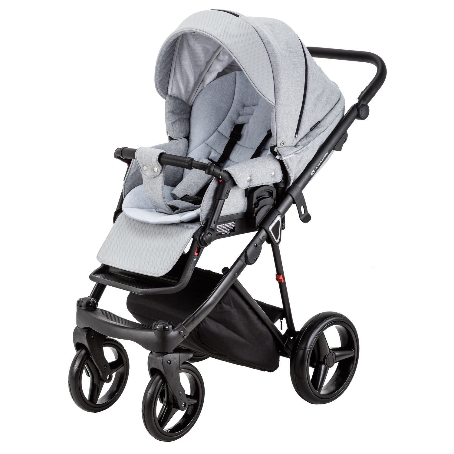 Коляска 3в1 Adamex Cristiano - фото 4