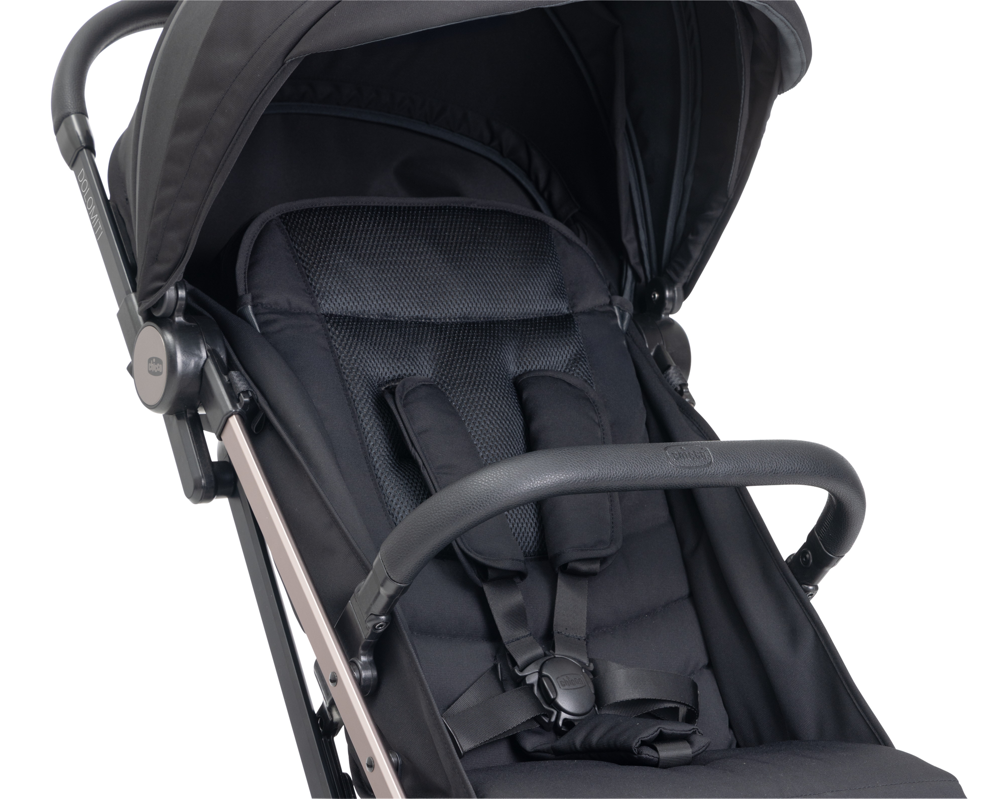 Коляска прогулочная Chicco черный - фото 12