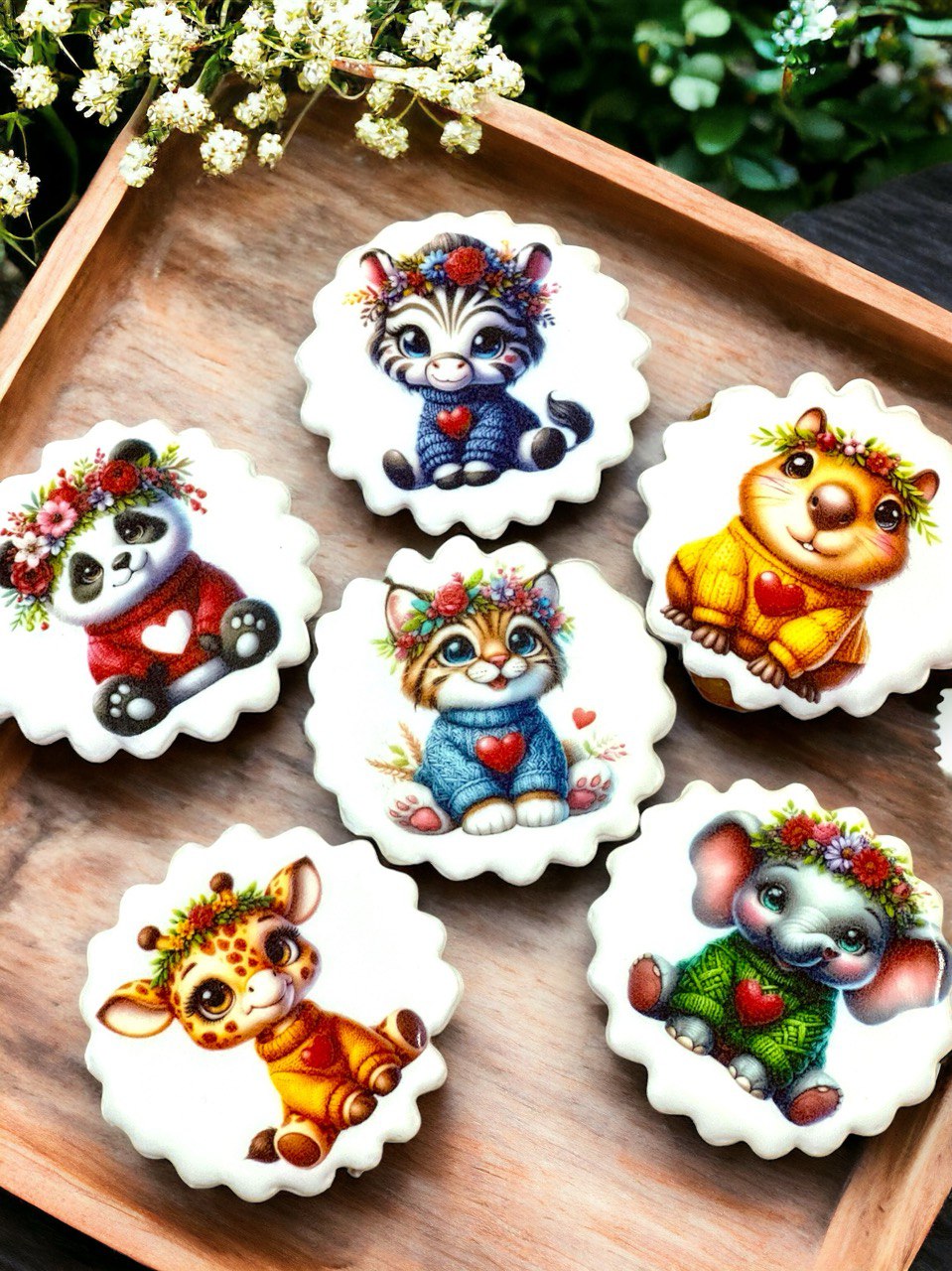Имбирные пряники Art Sweets Украшение на торт - фото 1
