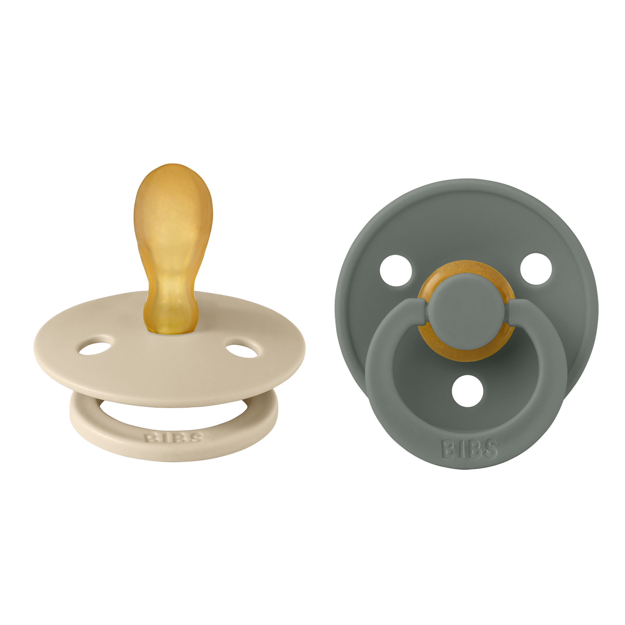 Пустышка BIBS латекс от 6 мес. 2 шт. - фото 1