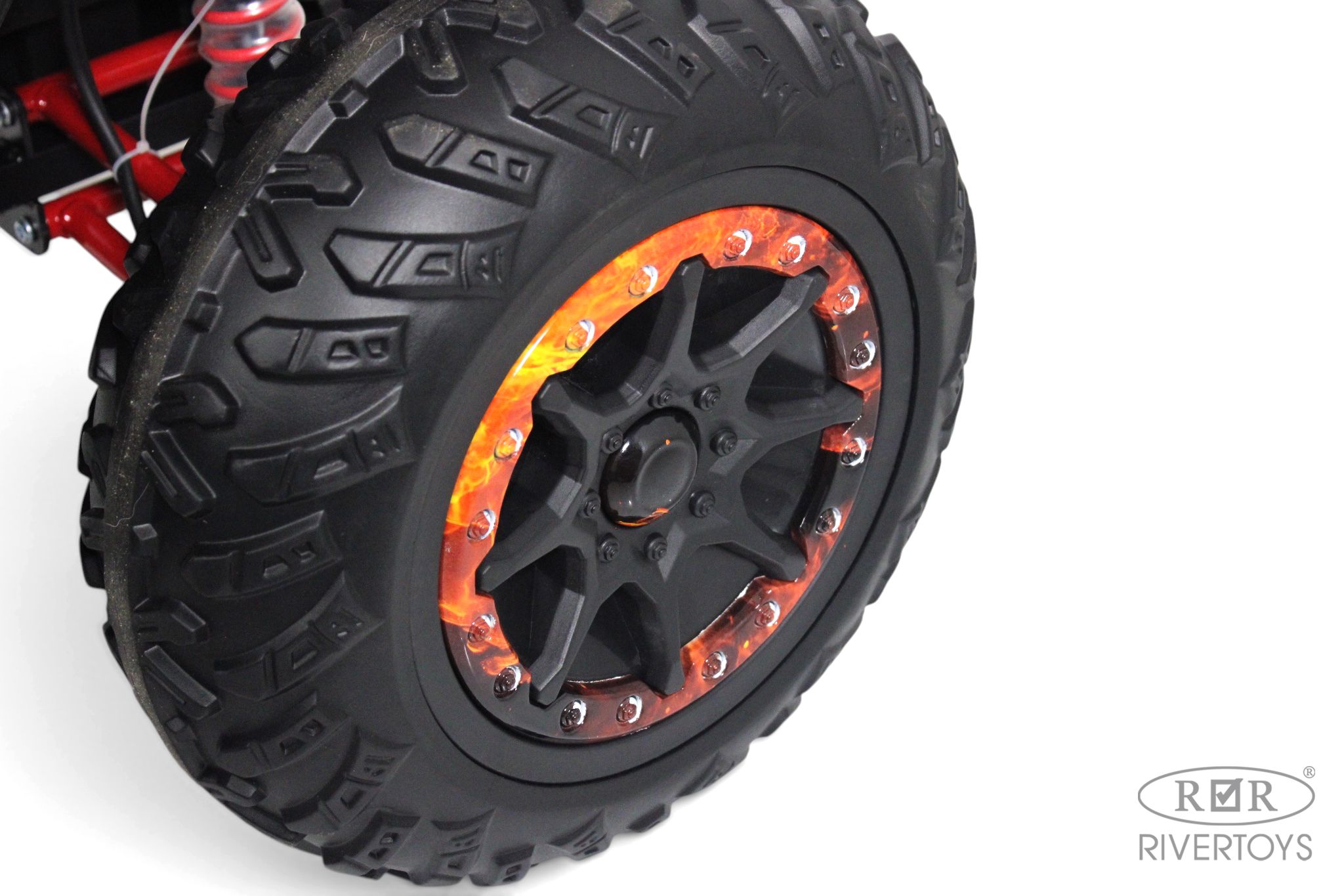 Электромобиль RIVERTOYS Z111ZZ-NEW-FIERY С пультом ДУ - фото 8