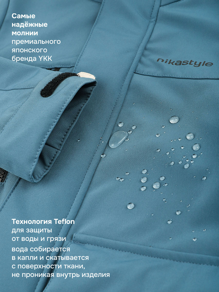 Ветровка NIKASTYLE 4л15926 деним - фото 6