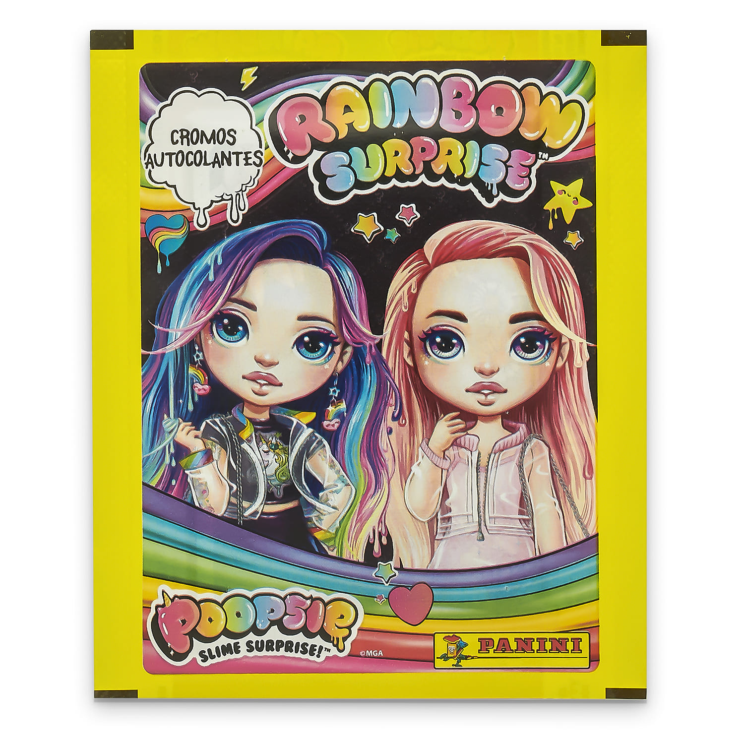 Набор для творчества Panini Poopsie rainbow декорирование наклейками - фото 3