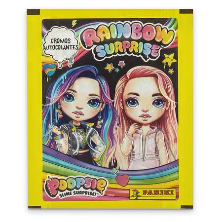 Набор для творчества Panini Poopsie rainbow декорирование наклейками