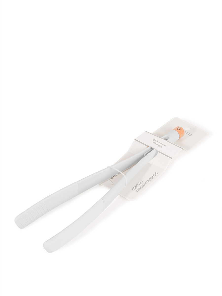 Щипцы кухонные универсальные DeNASTIA Силвуд 32x2.5x8 см силикон бук светло-серый A000353 - фото 6