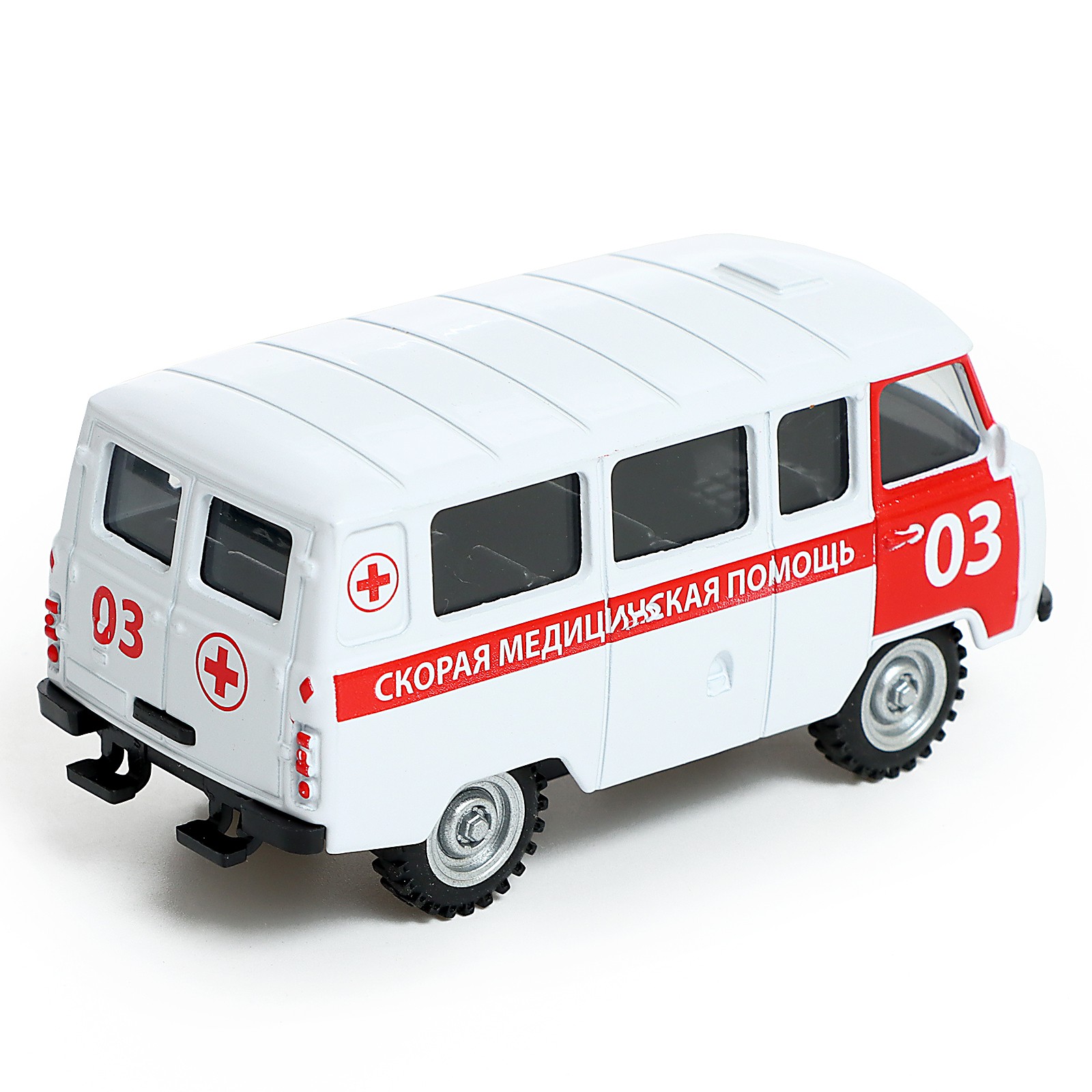 Скорая помощь Автоград УАЗ 1:43 9318108 - фото 3