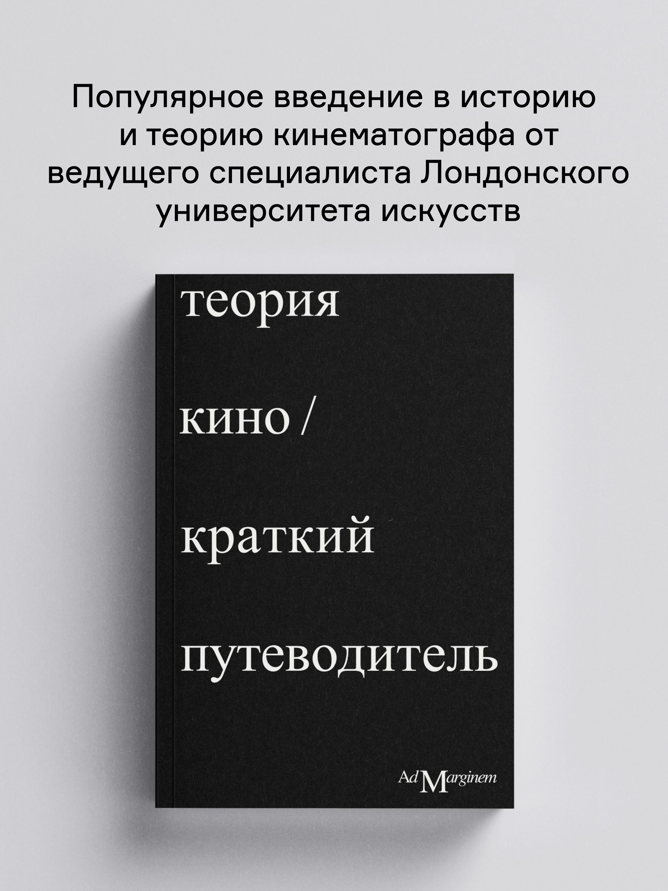 Книга Ad Marginem Теория кино Краткий путеводитель - фото 1