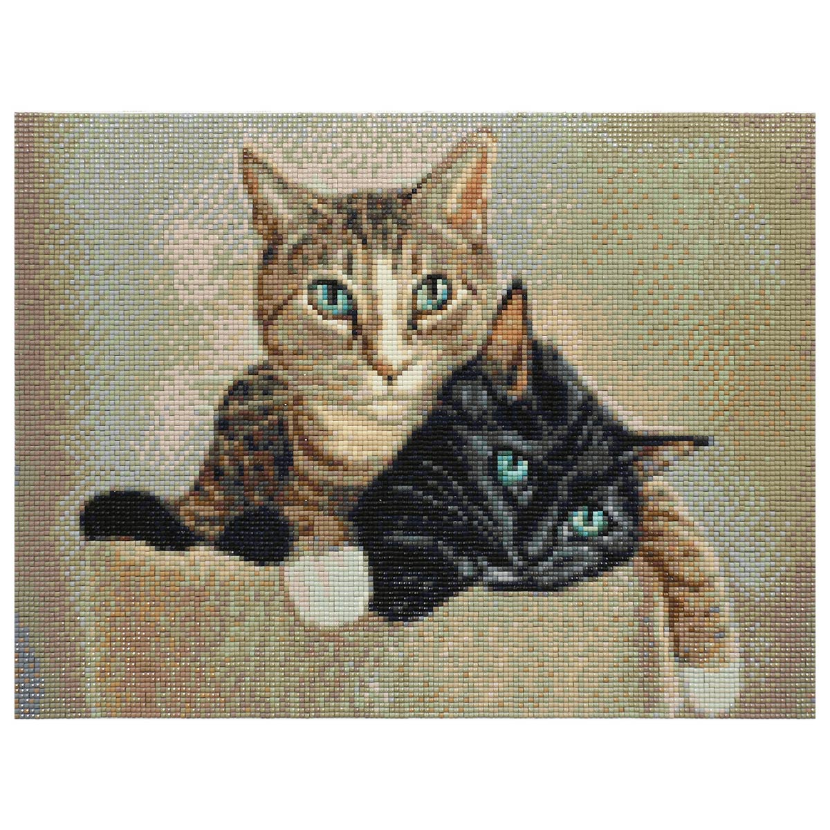 Алмазная мозаика Cristyle Котики Мимо и Кирри - фото 1