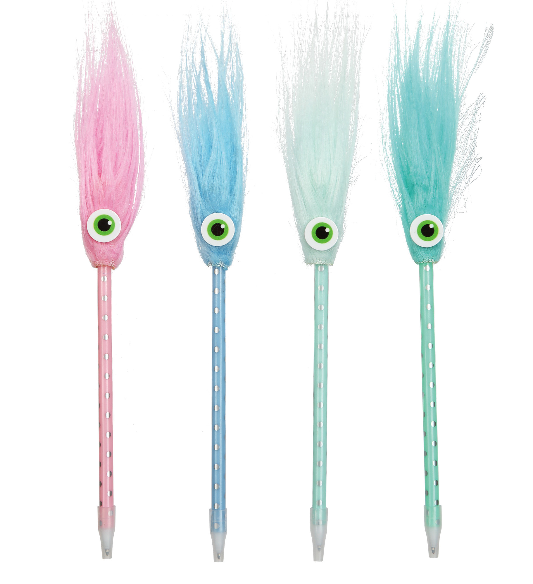 Ручка шариковая Johnshen Monsters в ассортименте MF992756 - фото 1