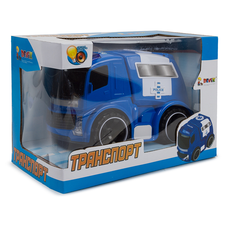 Полицейская машина Devik Toys 3925344 - фото 1