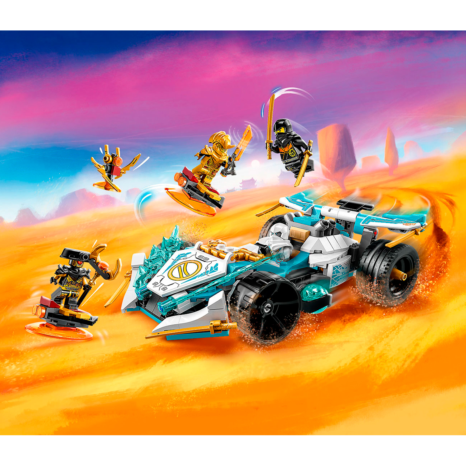 Конструктор LEGO NINJAGO Сила дракона Зейна - машина - фото 7