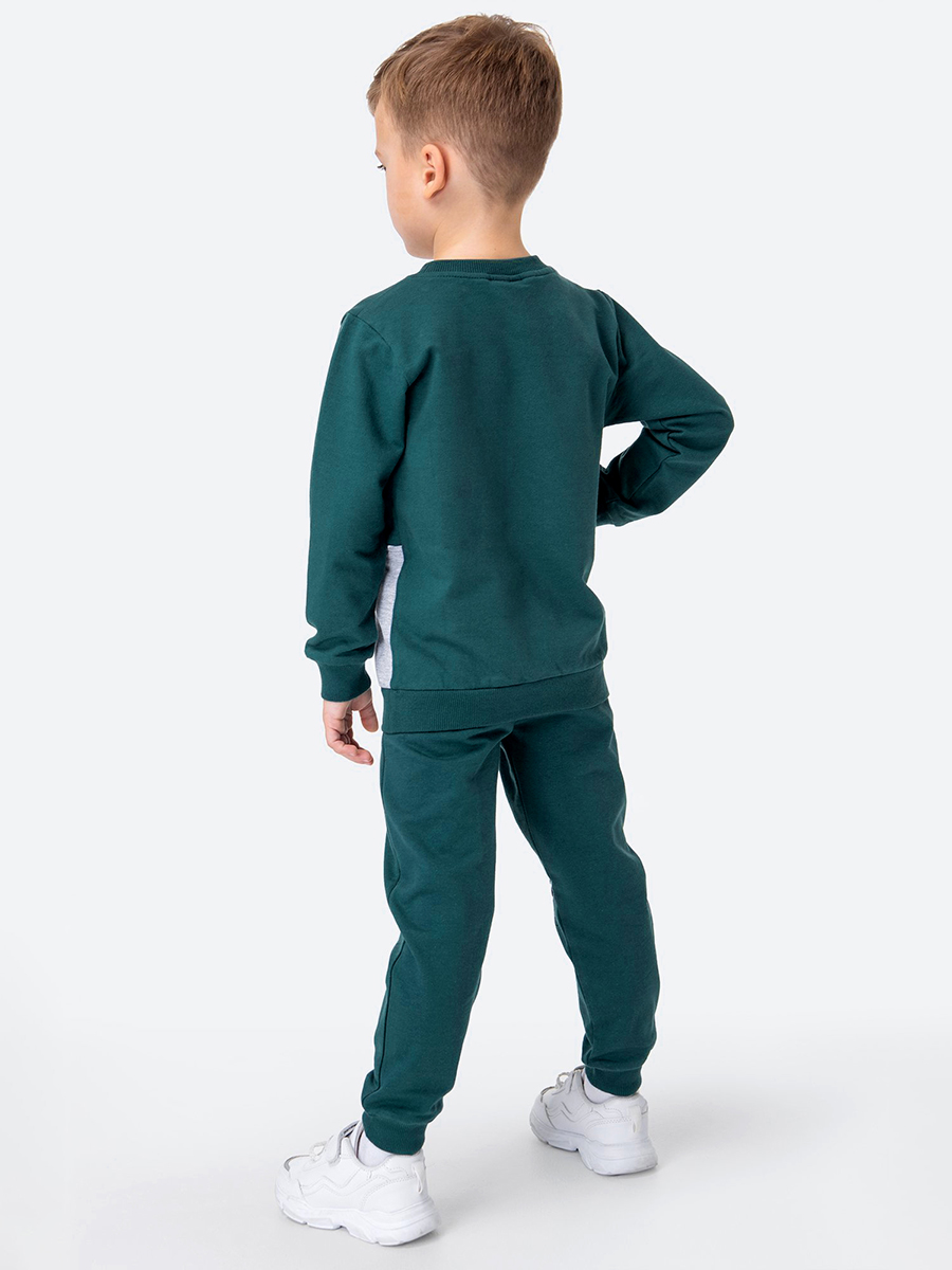 Свитшот и брюки HappyFox HF00122изумрудный - фото 6