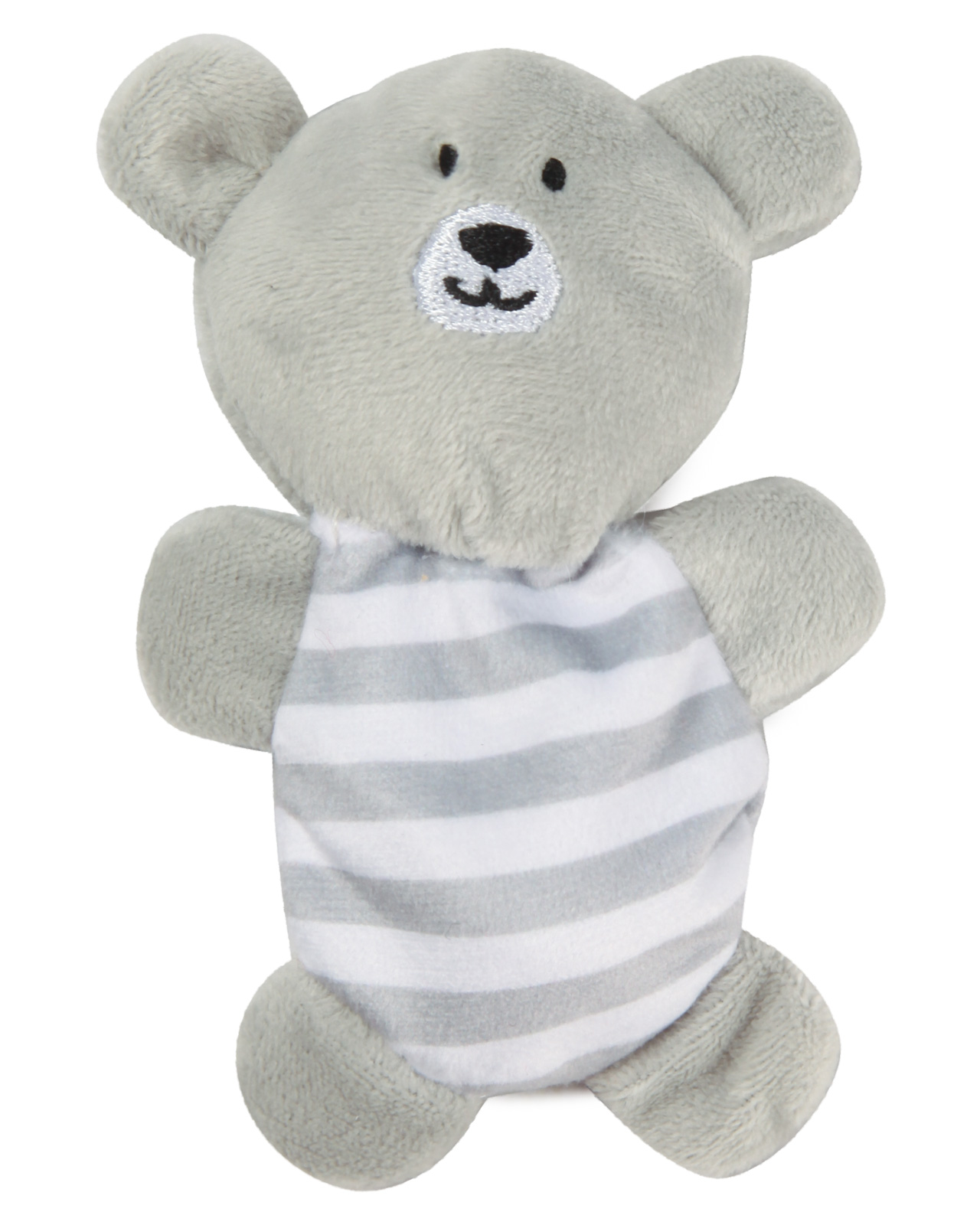 Игрушка для собак Barbaks Мишка Макар мягкий с пищалкой 12х*10.3см - фото 1