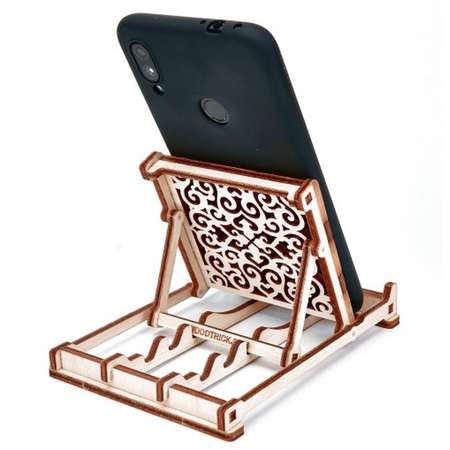 Конструктор Wood Trick Подставка для телефона деревянный