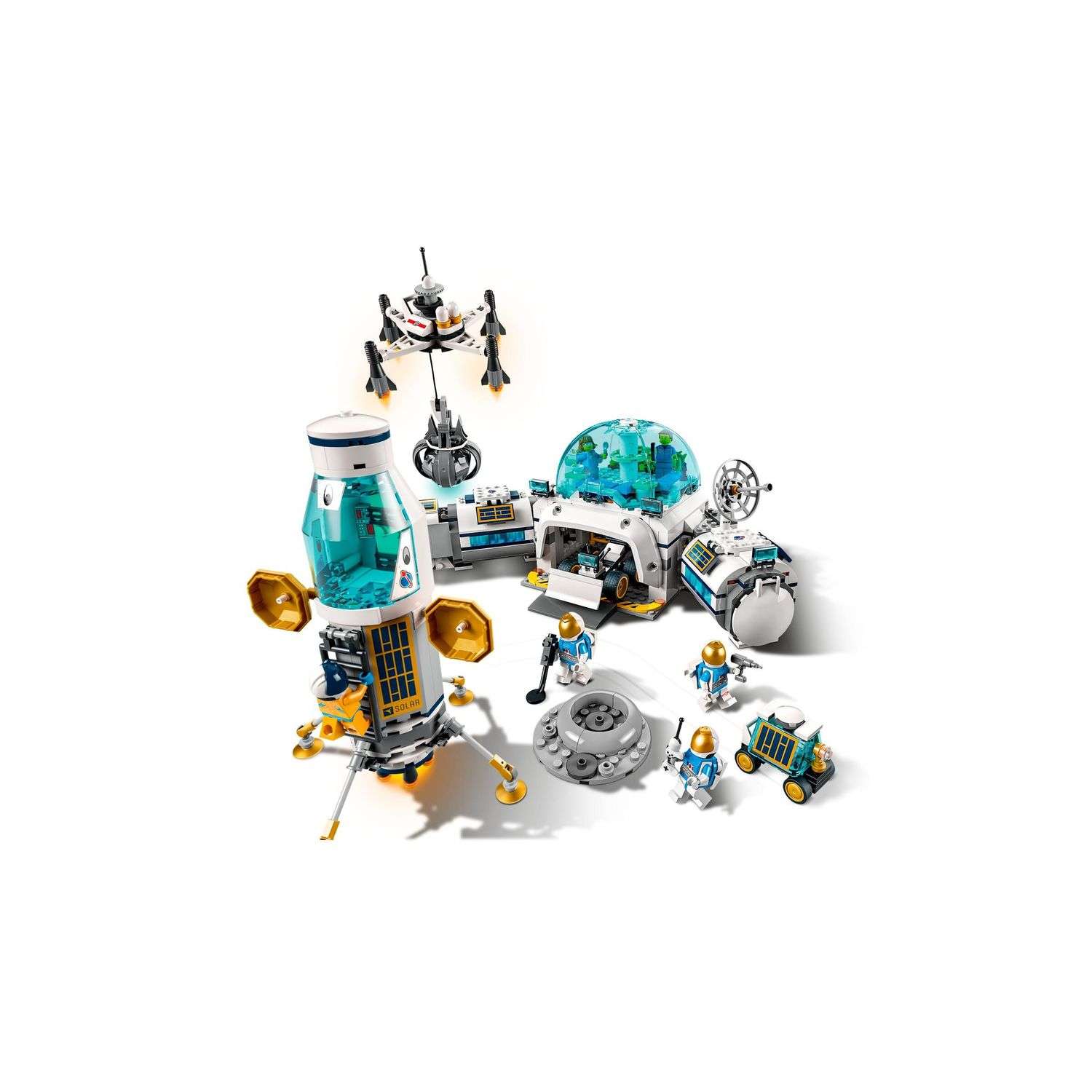 Конструктор LEGO City Space Лунная научная база блочный - фото 3