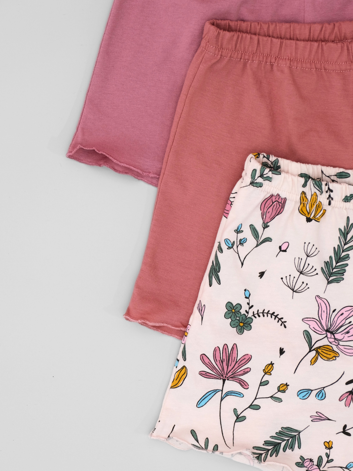 Шорты 3 шт Jelly Whale S23S02-3-Milk-Pd-Lil - фото 3