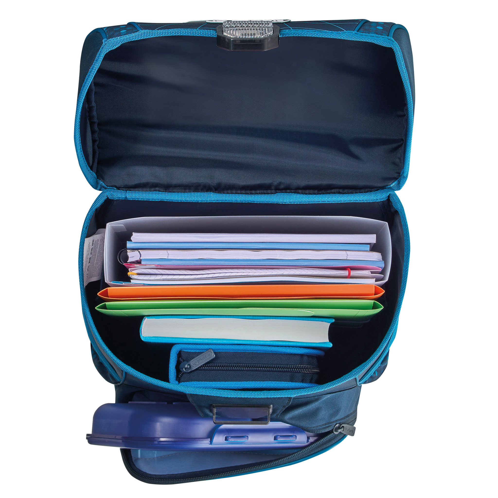 Ранец Herlitz Loop Plus Space Car с наполнением 50032501 - фото 7