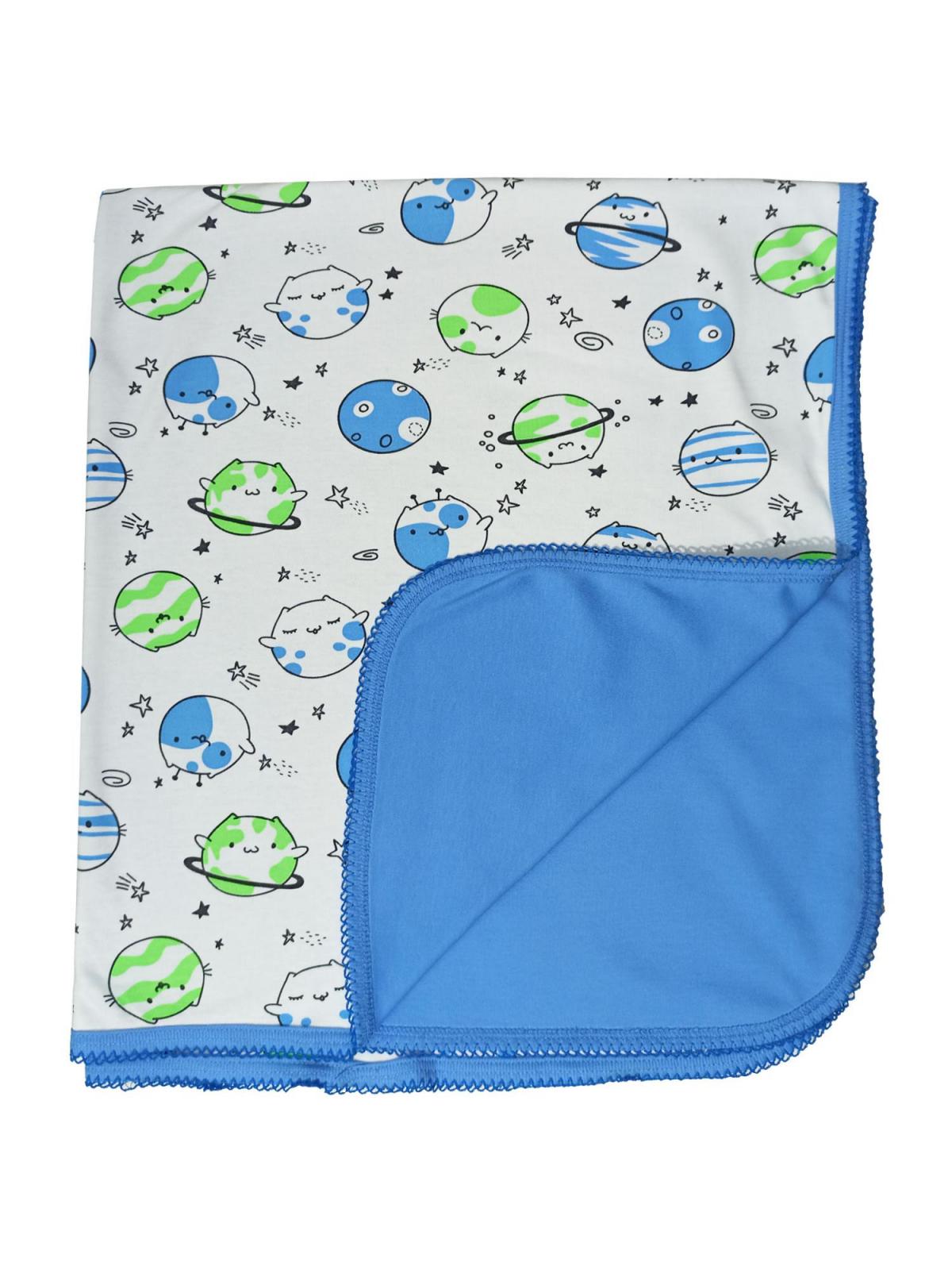 Плед ПАПИТТО Планетки 100 x 87 см - фото 1