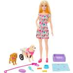 Кукла модельная Barbie Барби и ее собака