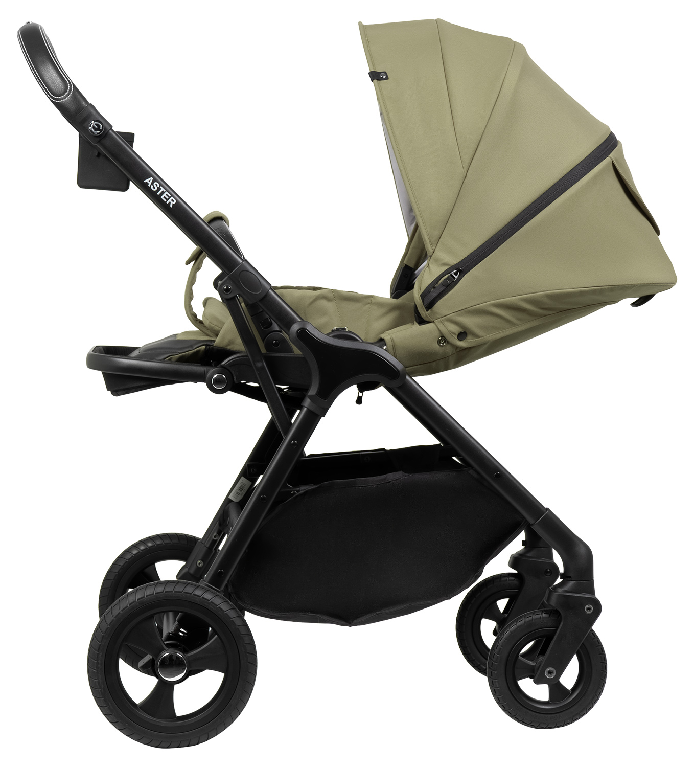 Коляска прогулочная Aimile Астра / Aster хаки - фото 12