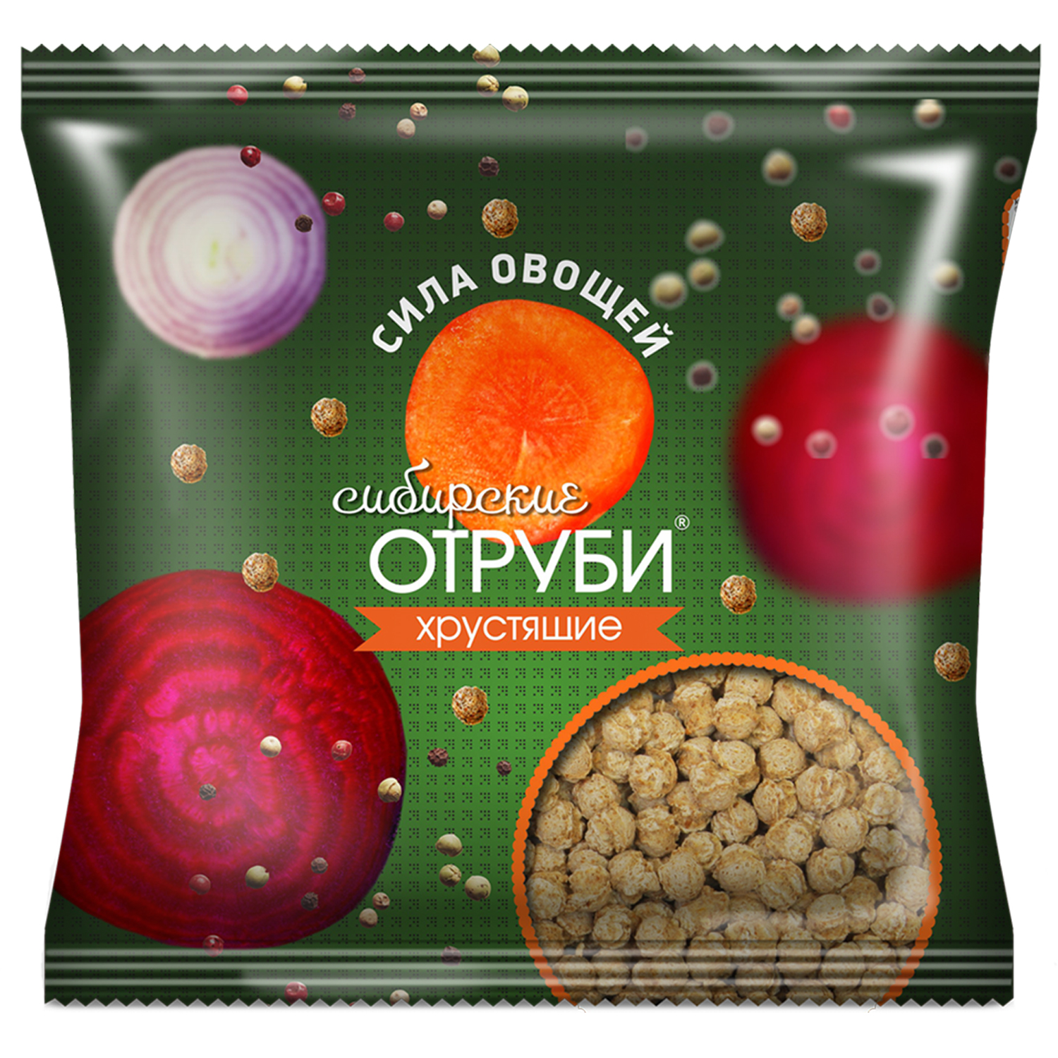 Отруби Сибирская клетчатка Сила овощей 100г - фото 1