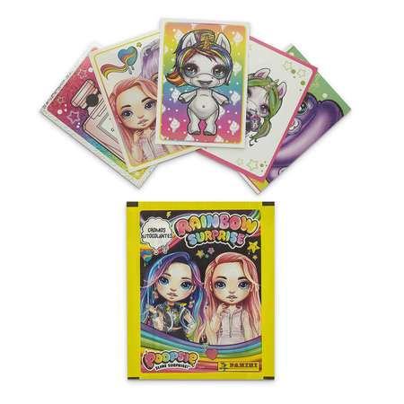 Набор для творчества Panini Poopsie rainbow декорирование наклейками