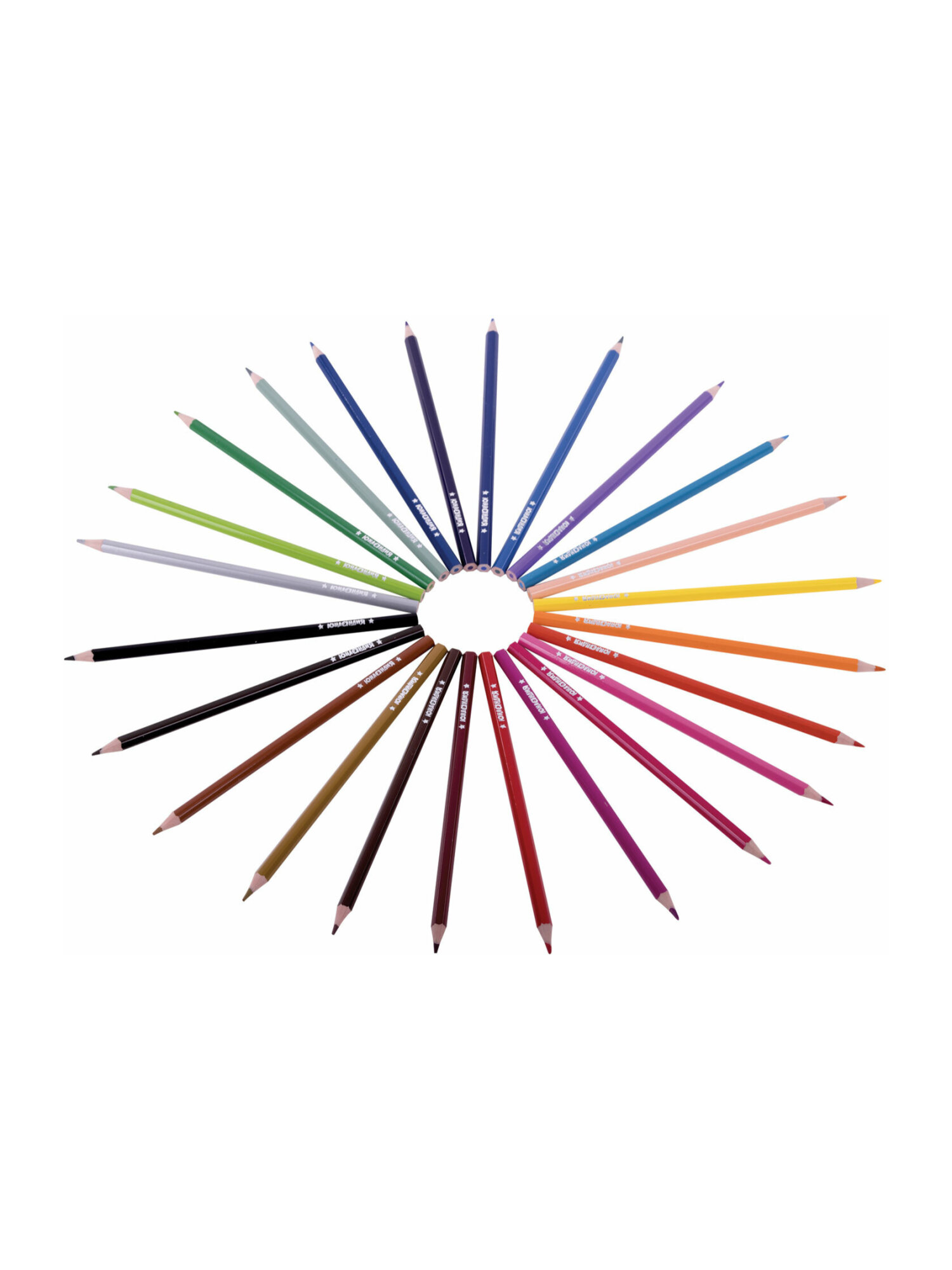 Карандаши цветные Юнландия 24 шт. - фото 11