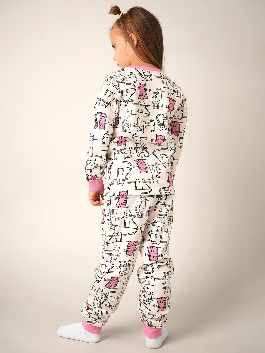 Пижама HappyFox HF00920молочный - фото 9