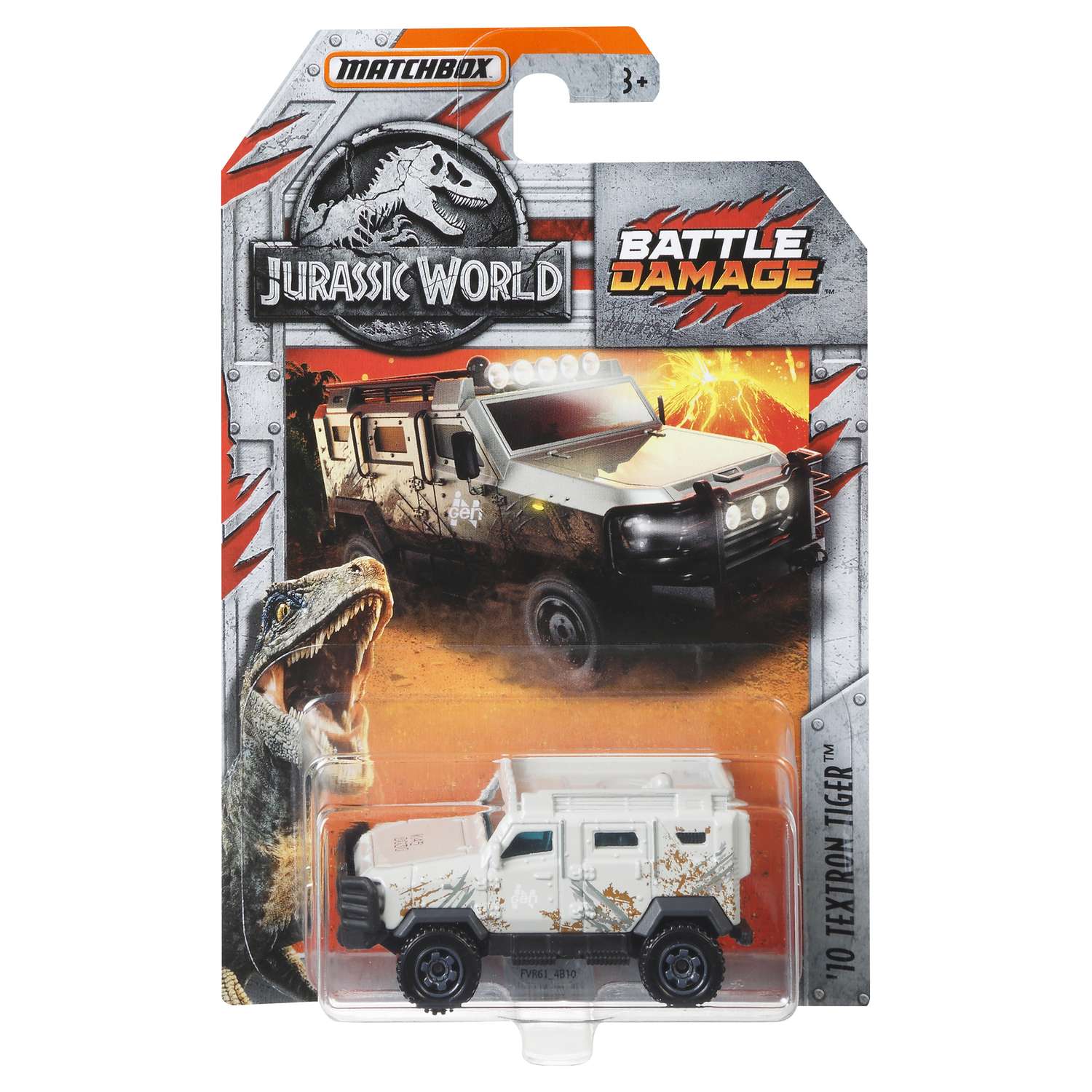 Боевая машина Matchbox Jurassic World Боевые раны в ассортименте FVR56 - фото 11