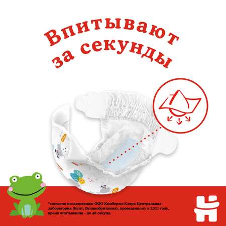Подгузники Huggies Classic 4 (7-18 кг) 68 шт.