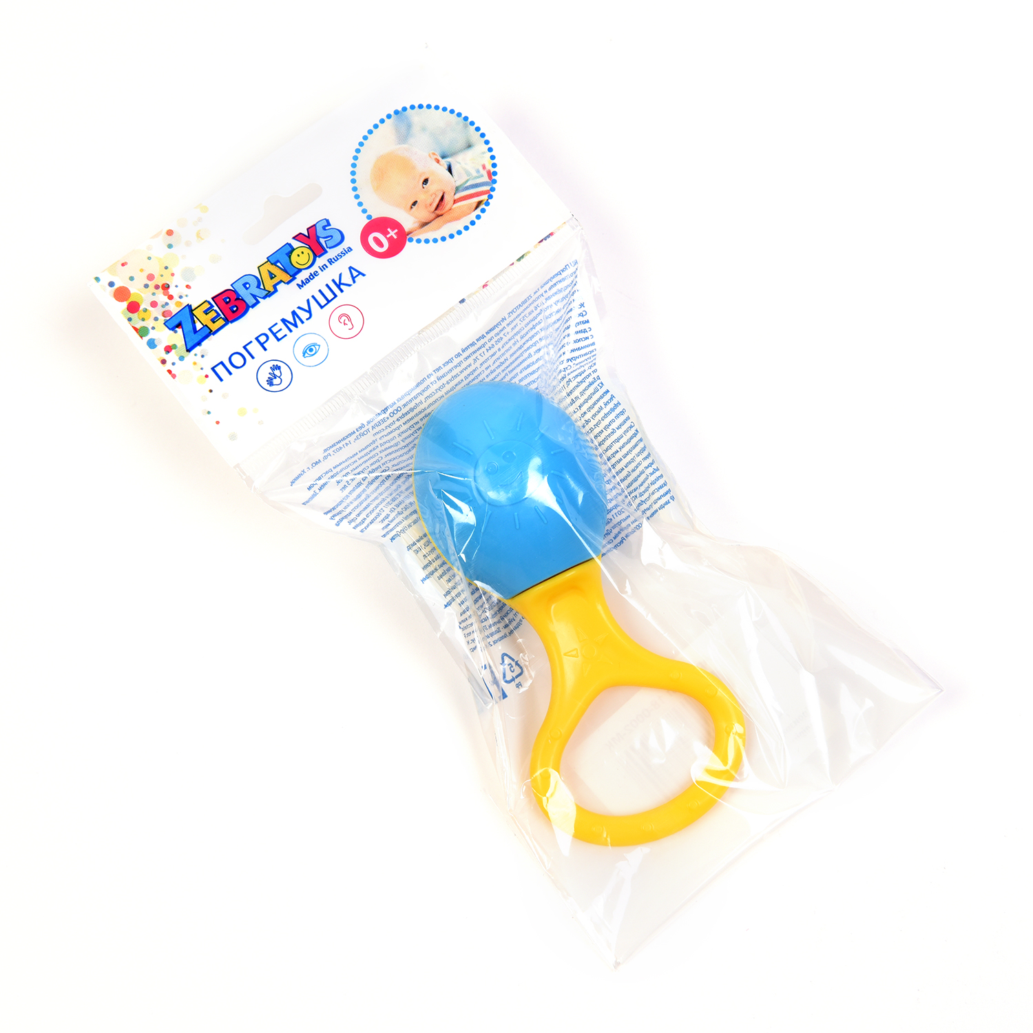Игрушка ZEBRA погремушка в ассортименте - фото 10