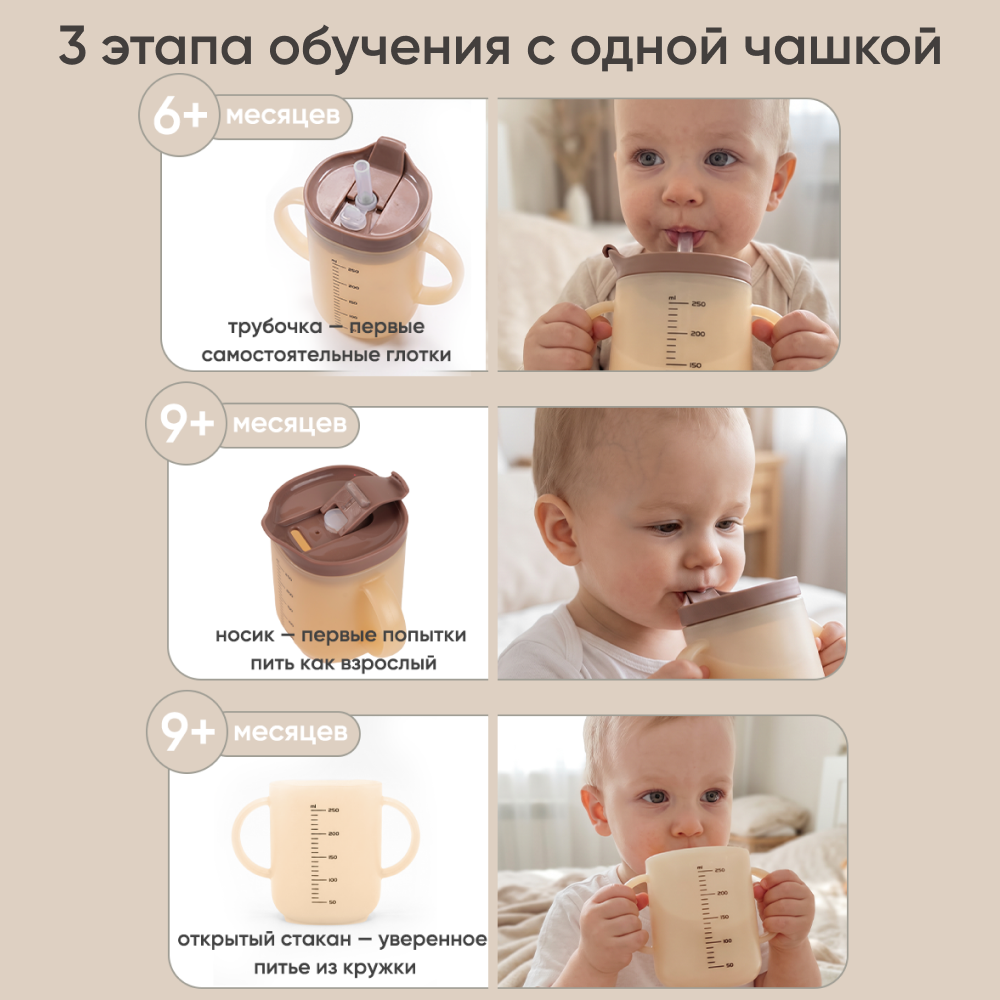 Поильник Paomma 250 мл - фото 5