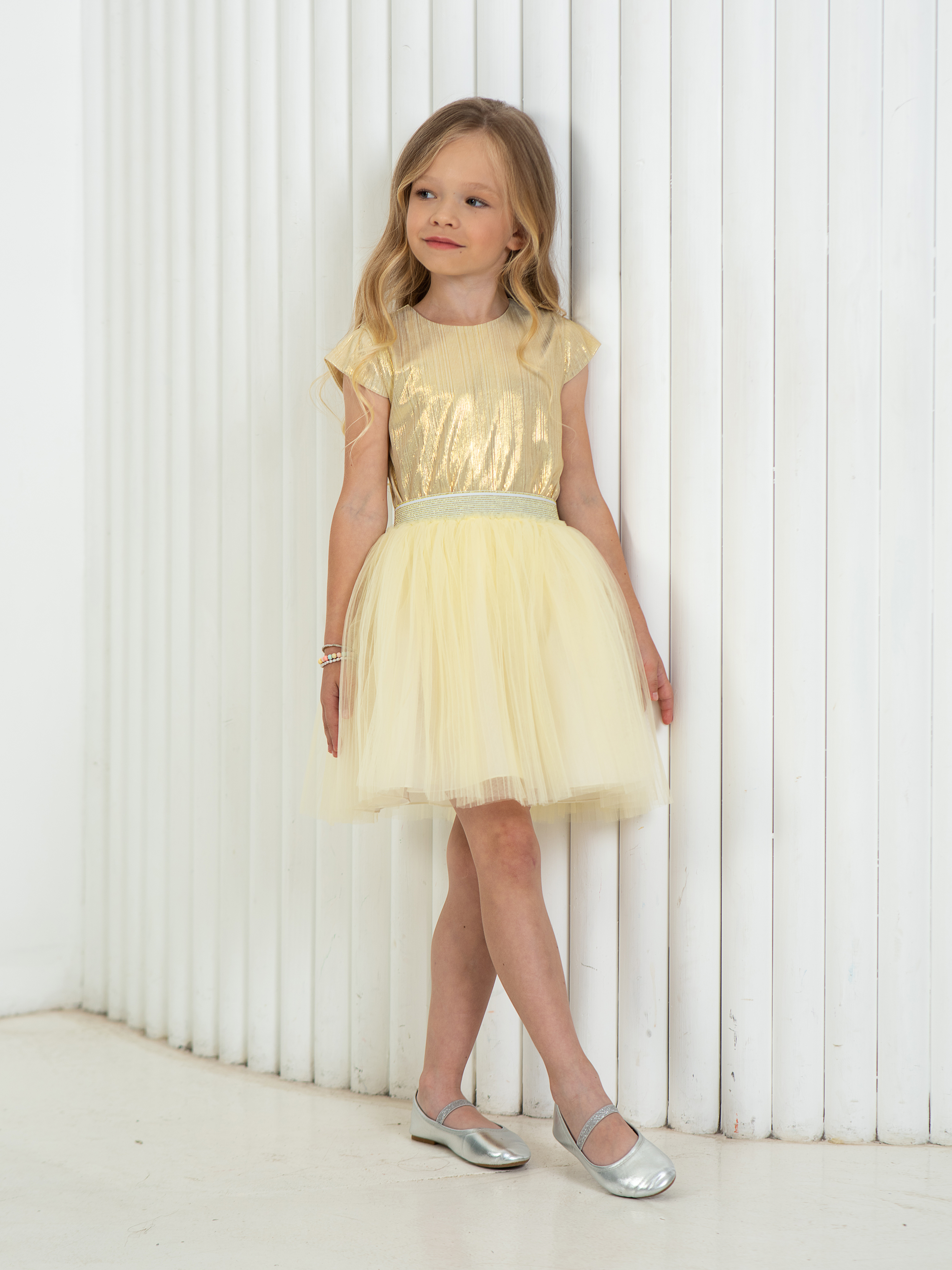 Юбка LisaWeta S-142 желтый - фото 6