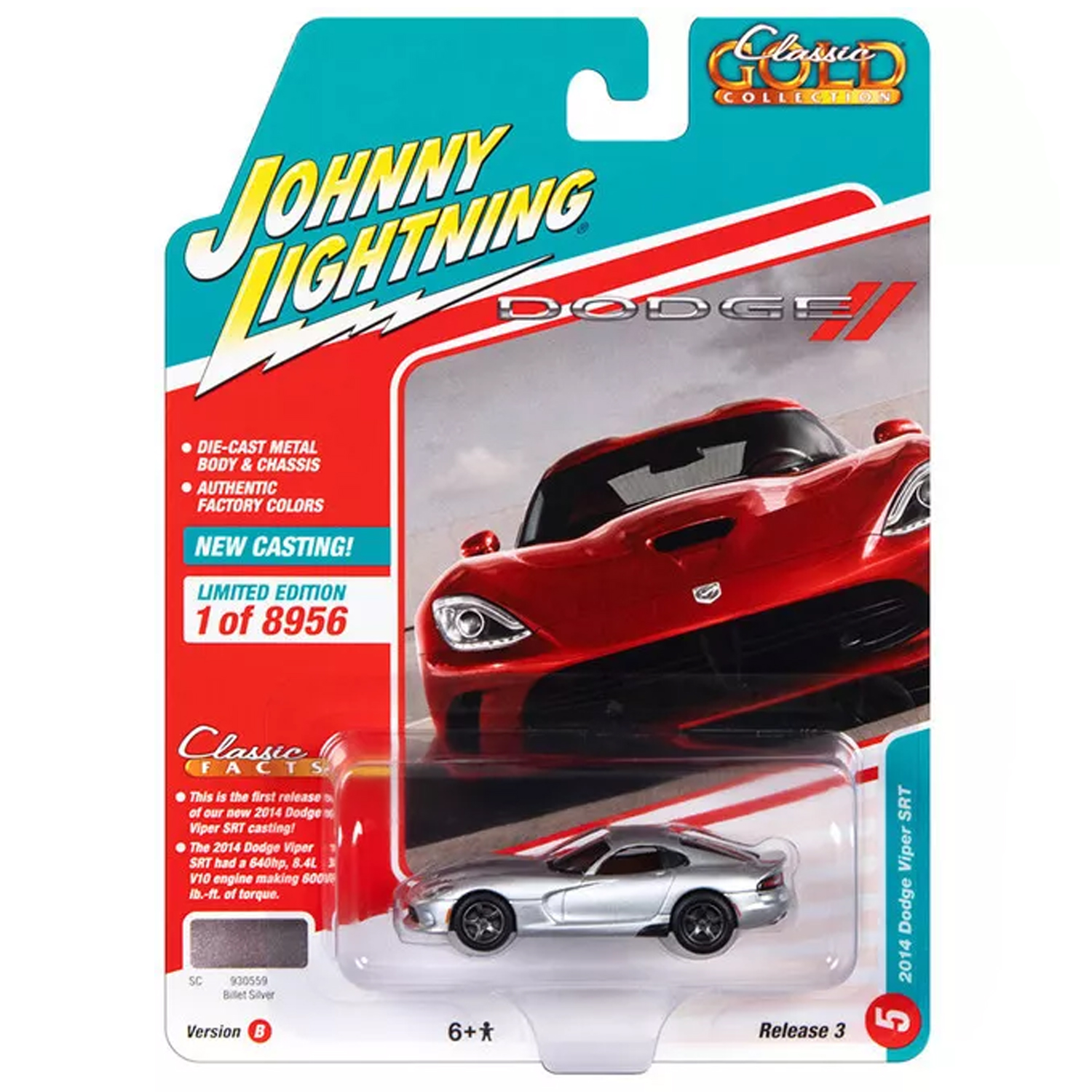 Автомобиль Johnny Lightning 1:64 JLCG030B-R3-N5 - фото 2