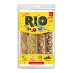 Набор палочек новогодний RIO для волнистых попугайчиков и экзотов 4*45г