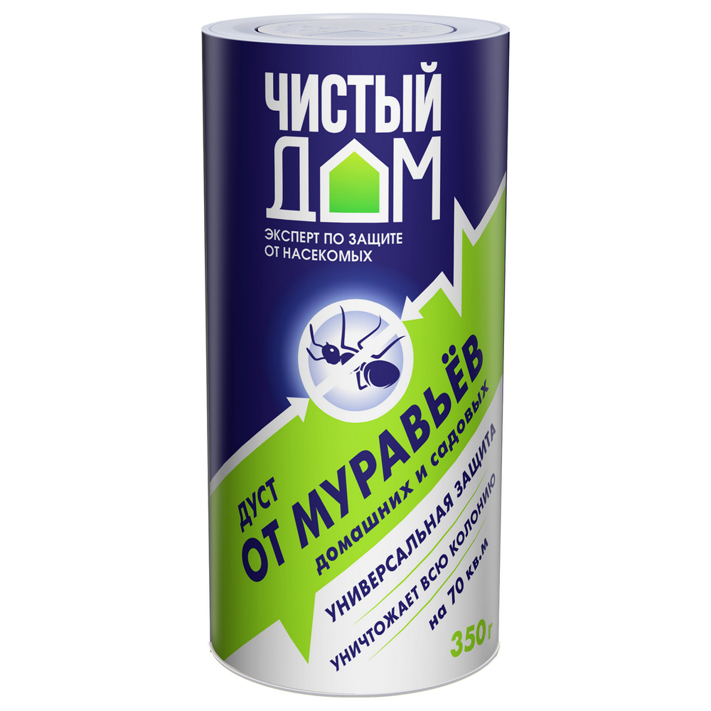 Дуст от муравьев Чистый дом без запаха 350г - фото 1