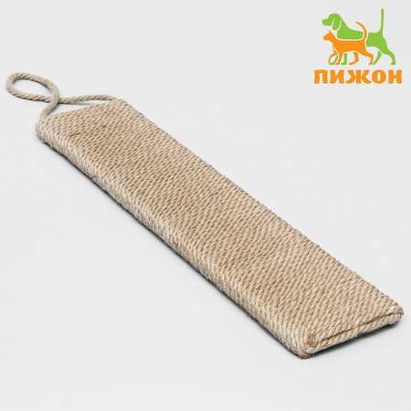 Когтеточка Пижон джутовая настенная двухсторонняя 56*13*2 см