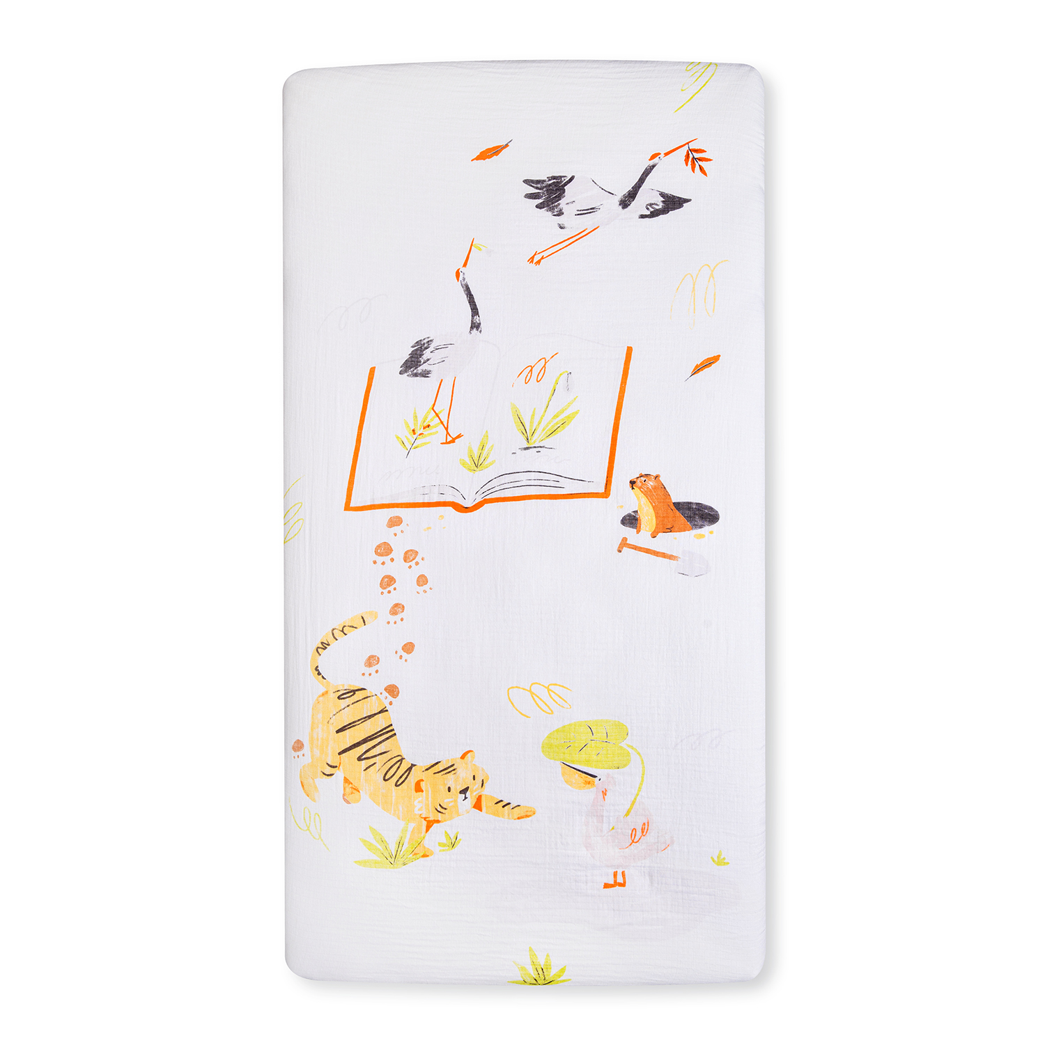 Простынь на резинке Qwhimsy Красная книга QCS003 - фото 1