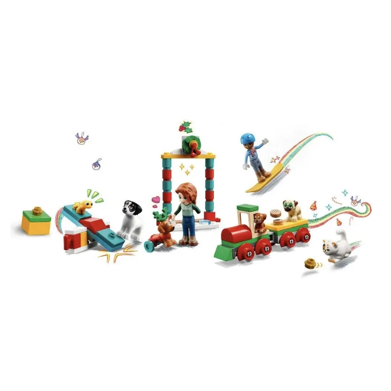 Конструктор LEGO Friends Адвент-календарь блочный - фото 3