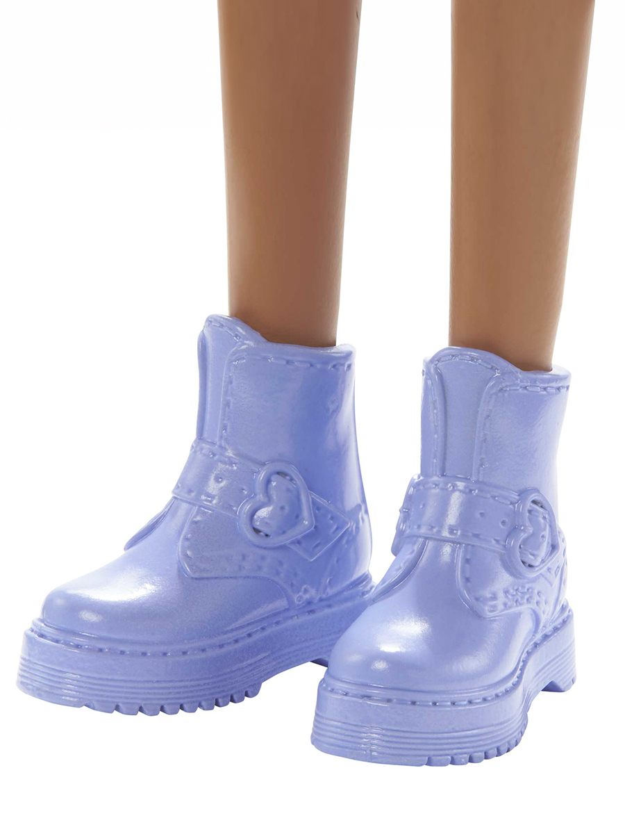 Кукла модельная Barbie Fashionistas Кудрявые каштановые волосы высота 29 см HPF77/FBR37 - фото 7
