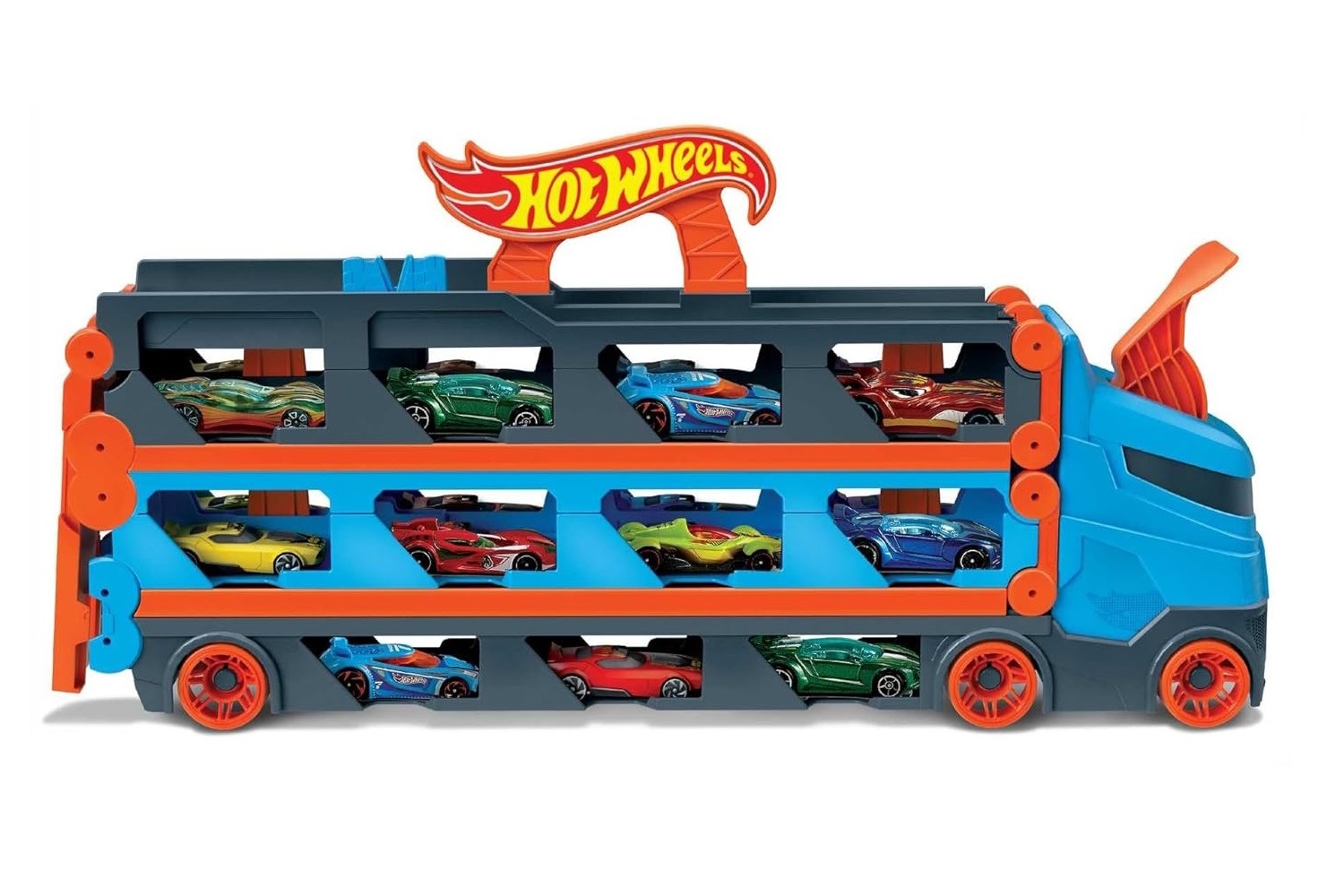 Набор игровой Hot Wheels Speedway Hauler HGH33 HGH33 - фото 2
